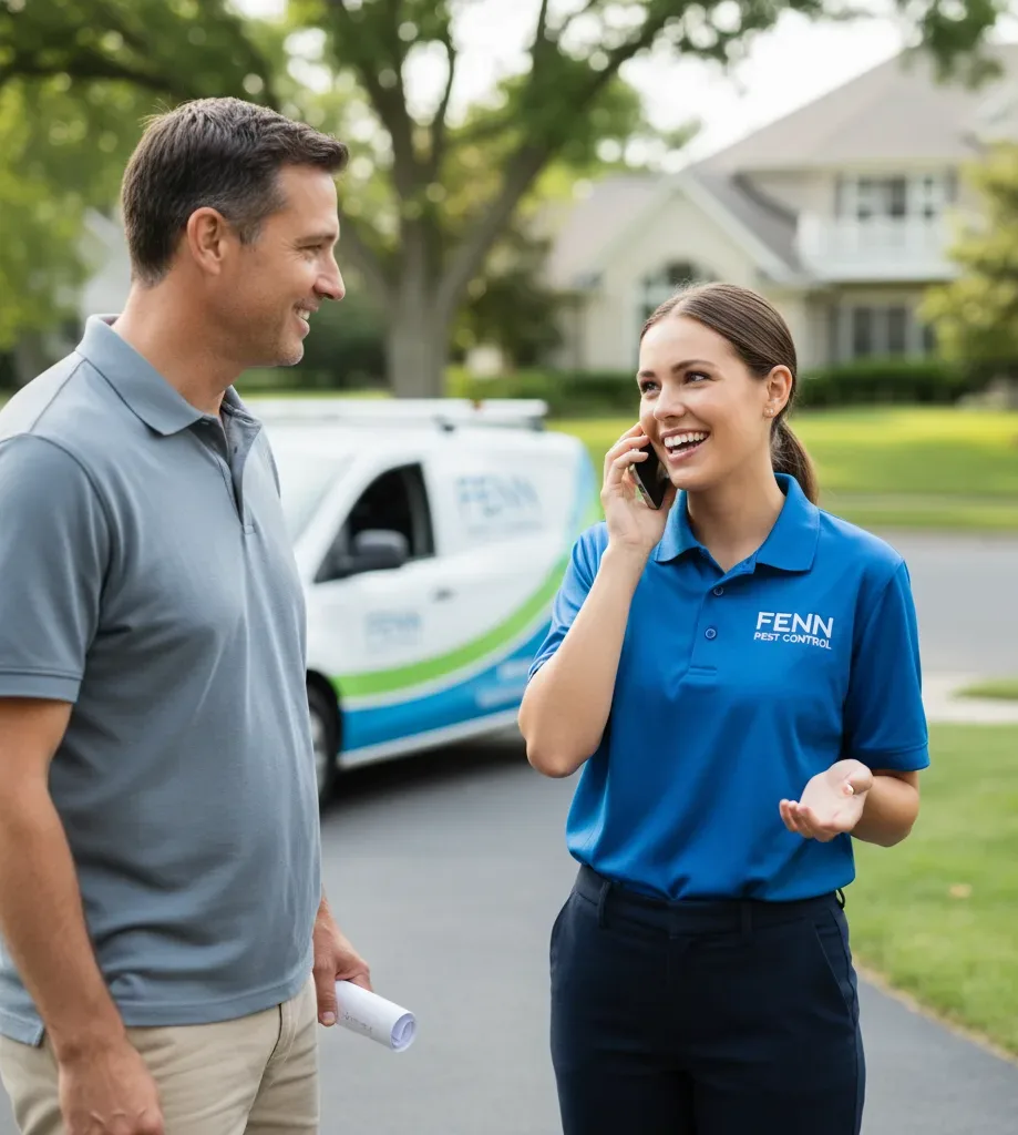 Fenn Pest Control customer support in Sequim